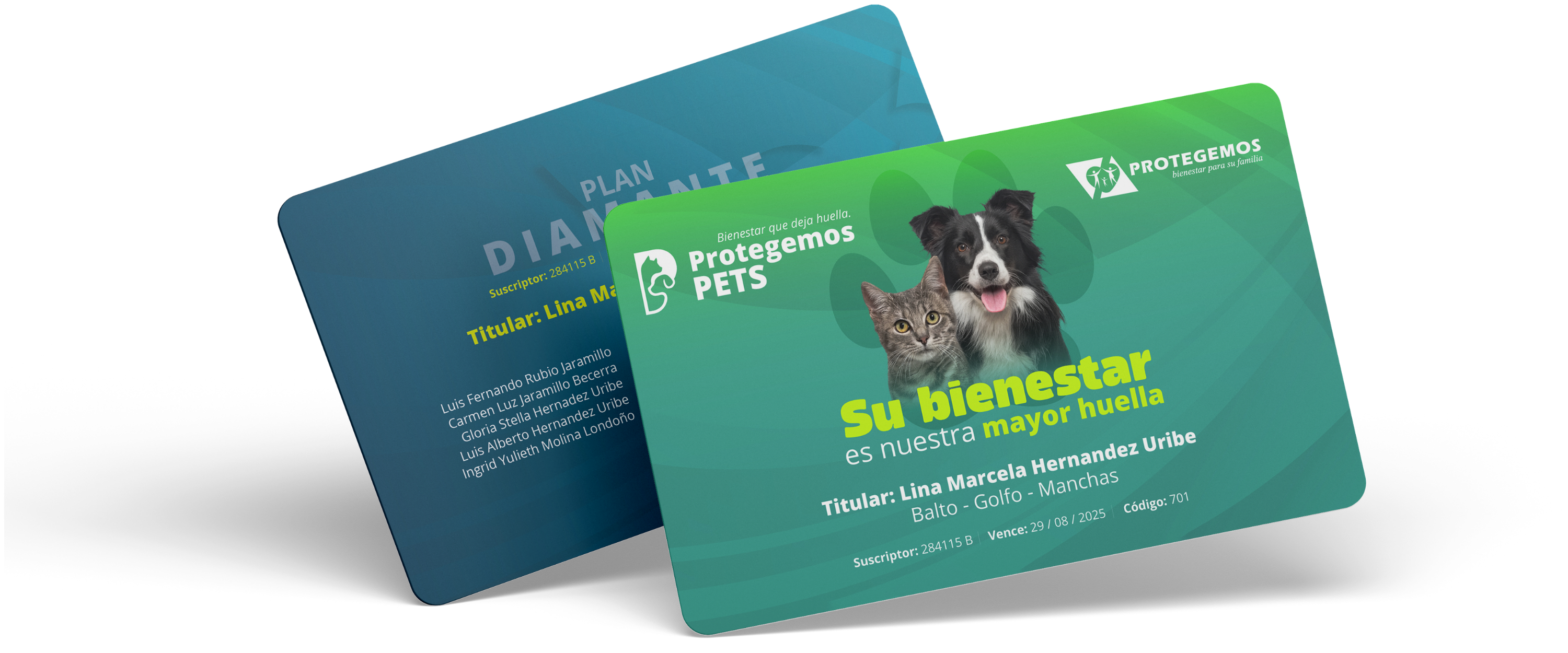 Carnet 3D PLAN DIAMANTE Protegemos